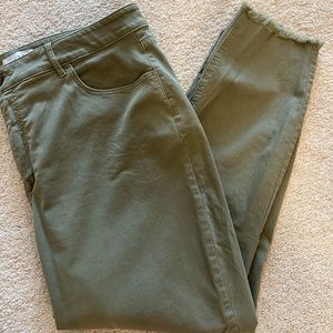 Loft cropped pants